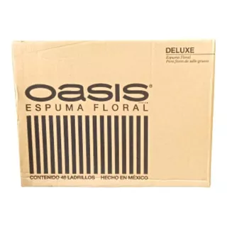 Oasis Espuma Floral Deluxe Dureza Alta 20pz