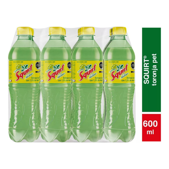 Refresco Squirt Quitased Sabor Toronja X12 Unidades 600 Ml