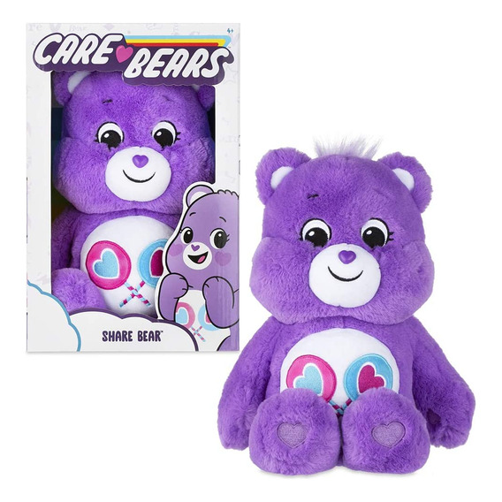 Peluche Care Bears Share Bear, 14 Pulgadas