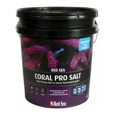 Sal Red Sea Coral Pro 22kg  Pra Aquários Marinhos Rende 660l