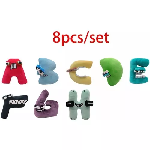 Brinquedo De Pelúcia Alphabet Lore Abc English Para Crianças