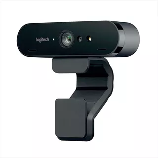 Logitech Brio, Ultra Hd Pro Webcam 4k / Rightlight 3 Con Hdr Color Negro
