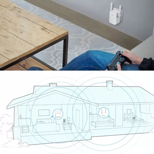 Extensor Repetidor Wifi Dual Band Ac750 Tp-link Re205
