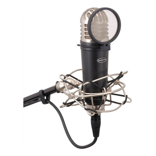 Microfono Samson Mtr101a Condenser Cardiode Vintage Color Negro/Plateado