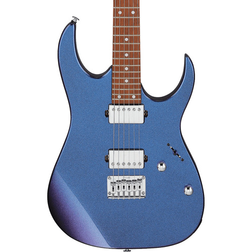 Ibanez Grg121sp Guitarra Eléctrica Azul Tornasol Metalico Color BMC: Camaleón Metálico Azul Material del diapasón Jatoba Orientación de la mano Diestro