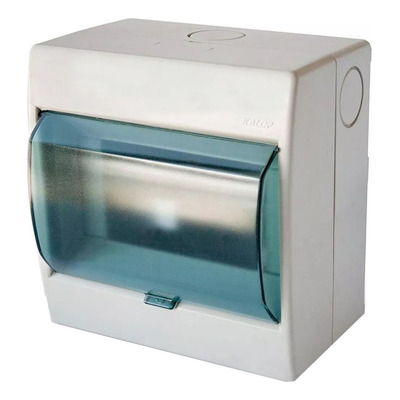 Caja Para Termica 6 Bocas Exterior Con Tapa Kalop