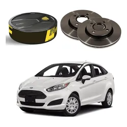  Disco Freio Dianteiro New Fiesta Sedan 1.5 1.6 2014 A 2017