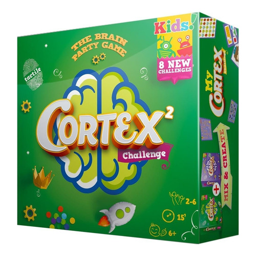 Juego Cortex Kids 2 En Español Verde / Diverti