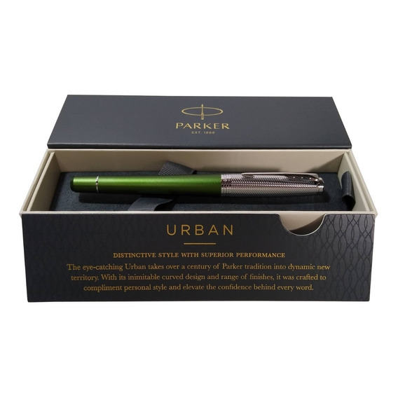 Lapicera Roller Parker Urban Premium Green