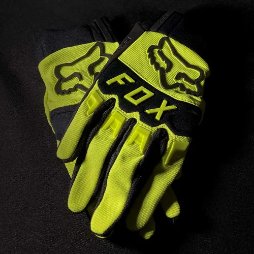 Guantes ciclismo amarillo fluor sale
