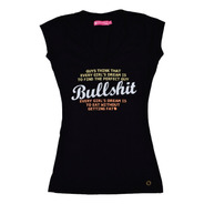 Camiseta De Algodão Feminina Estampada T-shirt Decote Blusa