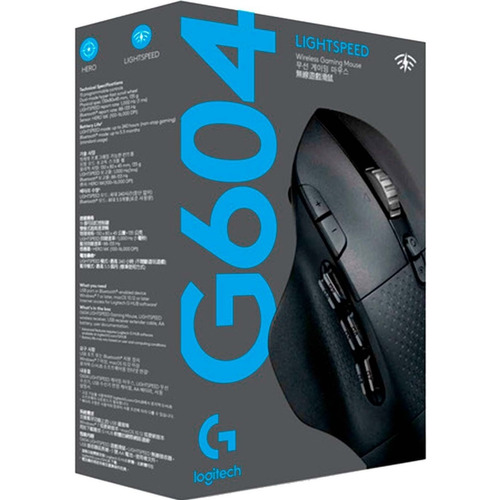 Mouse De Juego Inalámbrico Logitech G Series Lightspeed G604 Color Negro