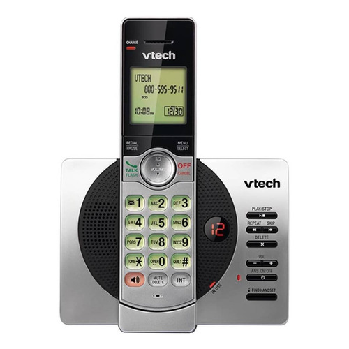 Teléfono VTech CS6929-2 inalámbrico - color gris