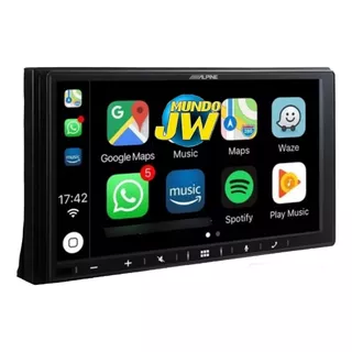 Stereo Alpine Doble Din 7 Android iPhone Bluetooth Gps W650 