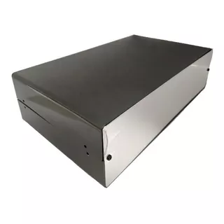 Caixa De Alumínio Chassi De Ferro Cap-83018  80x300x180mm