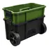 Carro Caja Herramientas Ruedas Desmontable Set Valija Bauker Verde Musgo