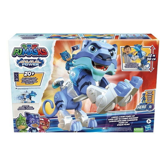 Set Pj Masks Animal Power Ataque Felino