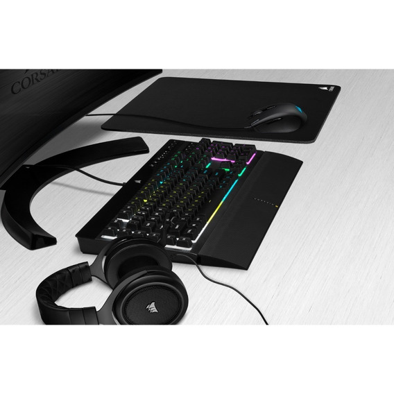 Combo 4en1 Corsair Gaming Bundle Mouse Teclado Pad Auricular