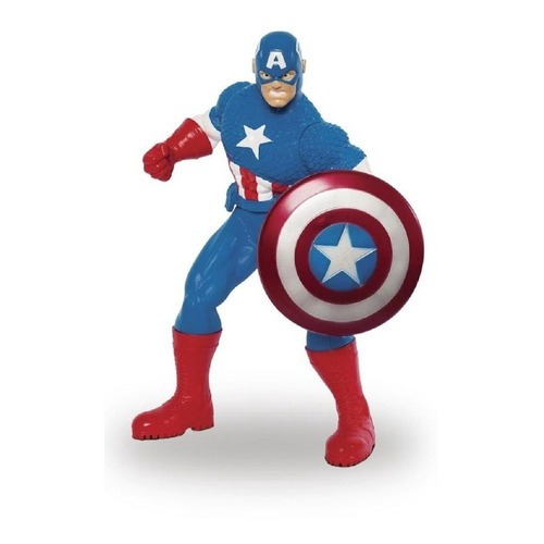 Juguete Muñeco Articulado Capitan America 55cm Marvel