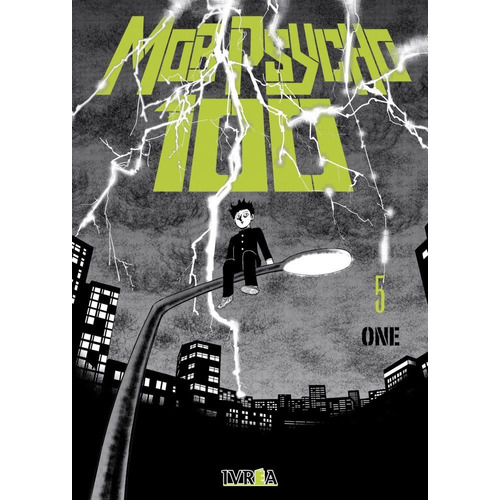 5. Mob Psycho 100, de One. Mob Psycho 100, vol. 5. Editorial Ivrea, tapa blanda en español, 2022