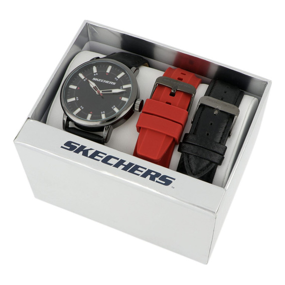 Reloj Para Hombre Skechers Sr9068 Negro