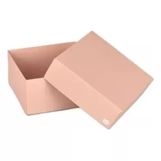 Caja Color Lisa 12x12x6 Cm Pack 10 Cajas