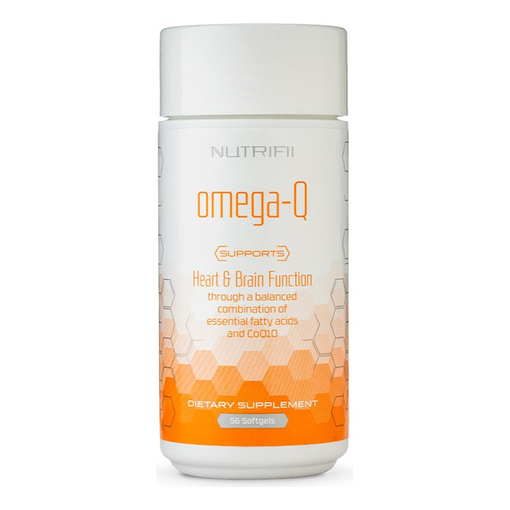 Nutrifii Omega-q® Ariix Omega Y  Coenzima Q10 