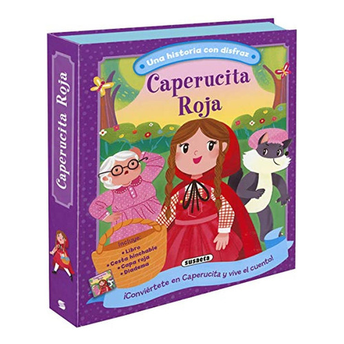 Caperucita Roja (Una historia con disfraz), de Susaeta, Equipo. Editorial Susaeta, tapa pasta blanda, edición 1 en español, 2021