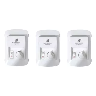 Variador De Ventilador Techo Tecla Caja Exterior | Pack X3