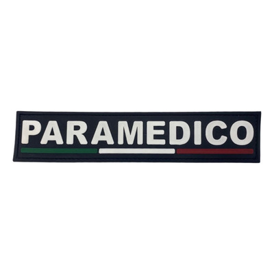 Parche Pvc De Paramedico Con Velcro