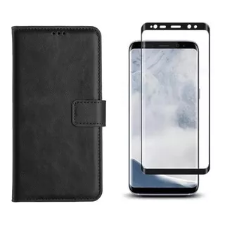 Capa Capinha Carteira Para Samsung Galaxy S9 Plus + Pelicula