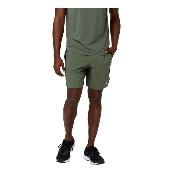 Short New Balance De Hombre - Accelerate 7 Inch - Ms23230don