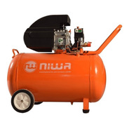 Compresor De Aire Eléctrico Niwa Anw-2.5/100 Monofásico Naranja 220v 50hz