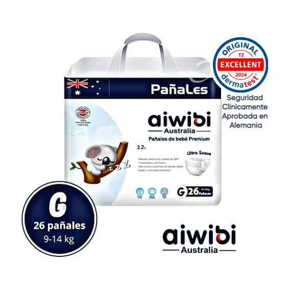Pañales Premium Aiwibi - Pañal Premiun - Seleccione Talla
