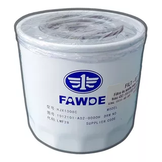 Filtro De Aceite Motor Fawde 1012101 A02 0000
