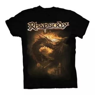 Rhapsody - Gira 2018 - Modelo 1 - Remera