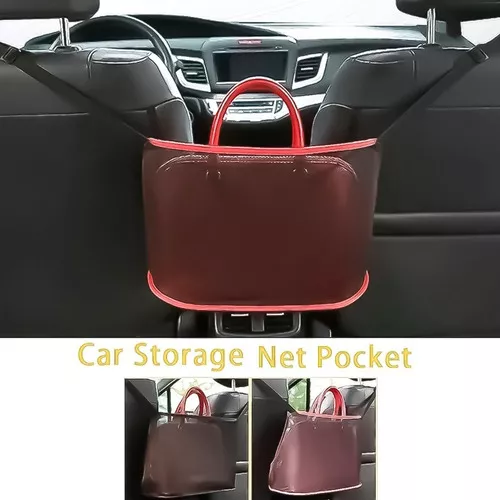 Organizador de Asiento de Auto Carro Multifuncional Cuero PU GENERICO