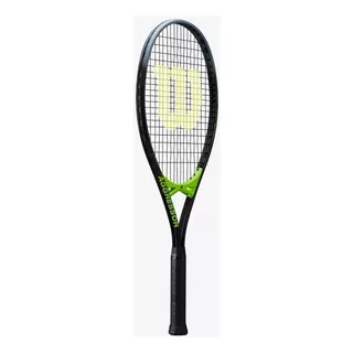 Raqueta De Tenis Aggressor Negra/verde 4 3/8 Wilson Color Negro/ Verde