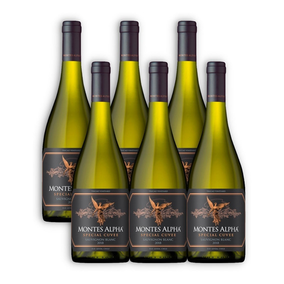 Vino Montes Alpha Special Cuvée Sauvignon Blanc X6u 750ml