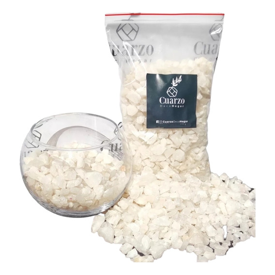 Cuarzo Blanco Tamaño Garbanzo 1 Kg