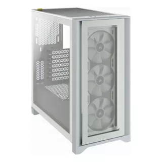 Gabinete Corsair Icue 4000x Rgb Midi-tower Atx Usb 3.0 B /vc Color Blanco