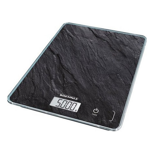 Balanza Soehnle Leifheit Page Compact 300 Slate Negra 5kg Capacidad máxima 5 g Color Negro