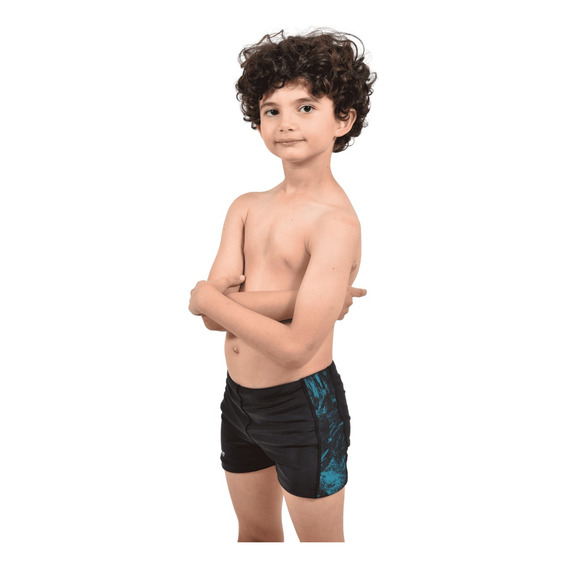 Short Niño Protección Solar Resistecloro Agua Natación Safit