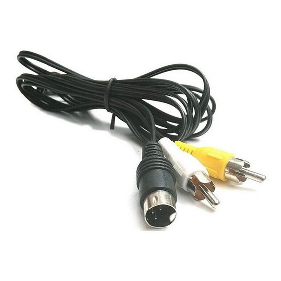 Cable Rca Av Audio Y Video Para Consolas 16 Bits