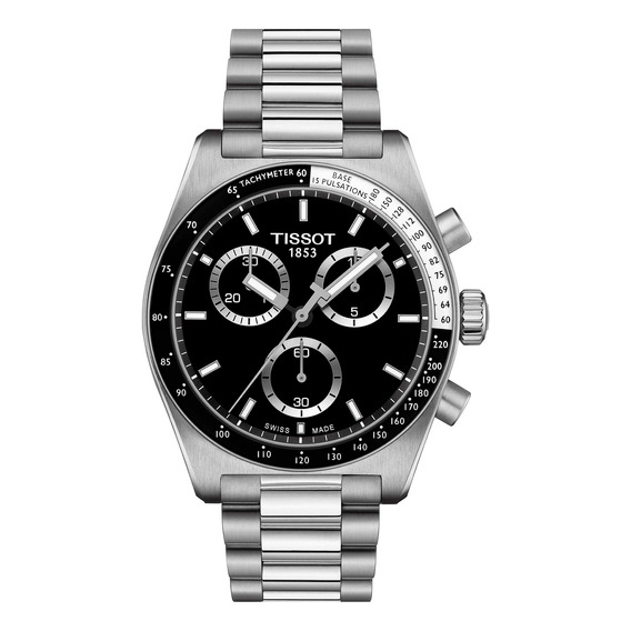 Reloj Tissot Pr516 Chronograph Acero Negro