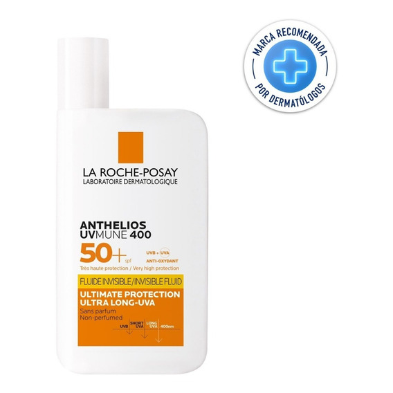 Protector Solar Anthelios Uvmune Fluido Invisible Spf50+50ml