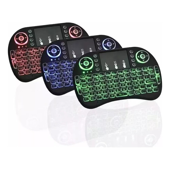 Mini Teclado Smart Retroiluminado Inalámbrico Touchpad - Ins