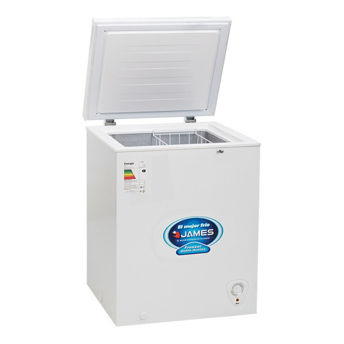 Freezer Heladera James 150 Horizontal Doble Accion Sensacion Color Blanco