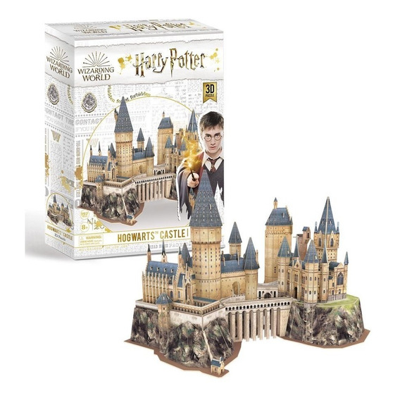 Puzzle 3D CubicFun Harry Potter Hogwarts castle DS1013h de 197 piezas