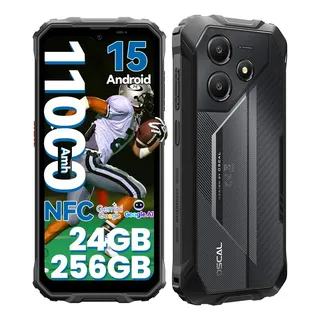 Celular Oscal Marine Lite (2026) -11000 Mah Ram 24 Gb Rom 256 Gb Celulares, Robusto, Nfc, Android 15 Phones, 2 Tb, Tf-ip